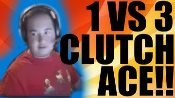 CS:GO - MINIM0E 1V3 CLUTCH ACE!! MOE TV