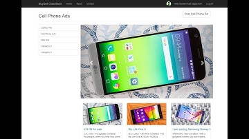 Classifieds Website Project in ASP .Net MVC