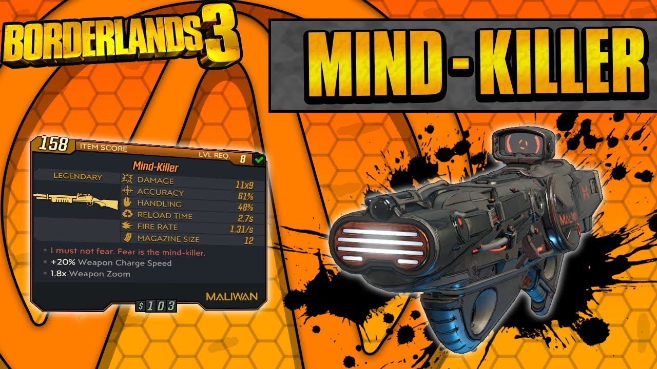 Borderlands 3 Mind-Killer Legendary Weapon Guide (Dubstep Gun!) 
