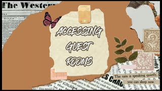 ACCESSING GUEST ROOMS | HOUSEKEEPING