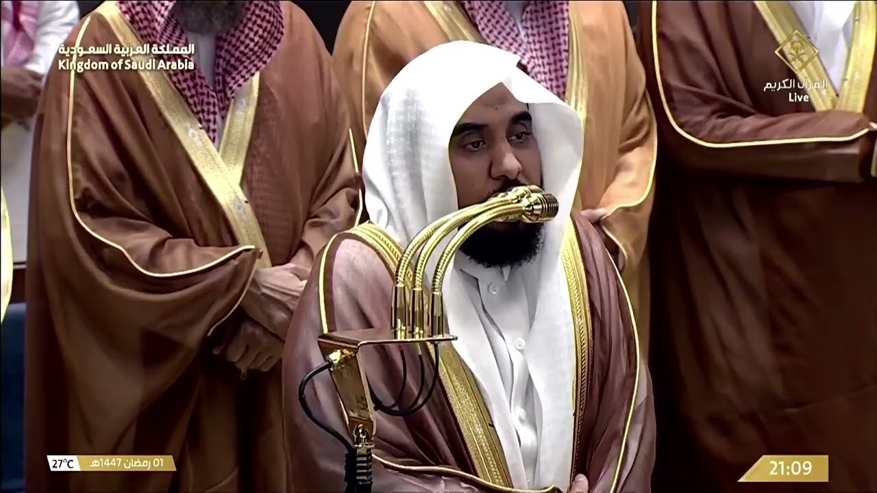 تراويح الليلة الثانية للشيخ عبدالله الجهني رمضان ١٤٤٧ هـ ترتيل ماتع محبر من سورة البقرة