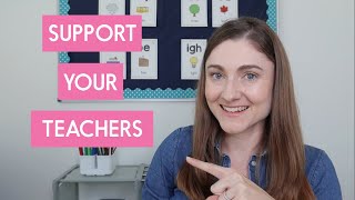 Ways to Support Teachers and Build a Positive School Community