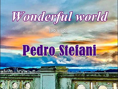 PEDRO STEFANI interpreta "Wonderful World"( Bob Th...