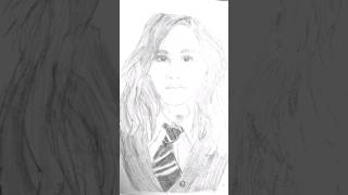 Drawing Hermione (Harry Potter) Timelapse - AriartWorld #shorts #Hermione #harrypotter #drawing