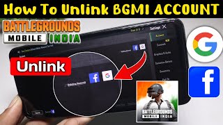how to unlink facebook from bgmi | how to unlink twitter from bgmi |how to unlink bgmi from facebook