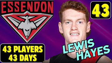 Can LEWIS HAYES recover from his ACL & break into ESSENDON