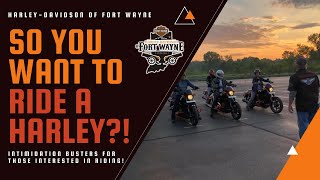 So You Want To Ride A Harley