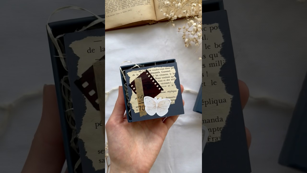 Recycle a little box with me 👩🏼‍🎨🌿💌 