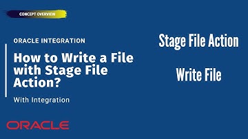 How to Write a File with Stage File Action in Integration ? | Oracle Integration (OIC)