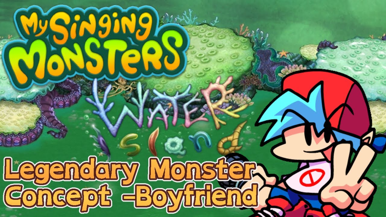 MSM - Water Island Boyfriend FNF Legendary Concept - YouTube