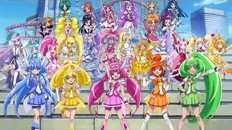 [MAD] - Precure All Stars New Stage: Mirai no Tomodachi ("MKAlieZ -a0v-"/"Wings of the Legend")