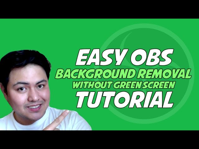 3 Easy steps on how to remove background without green screen ...