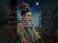 The noble man does not seek admiration for virtue, for he understands that character grows strongest