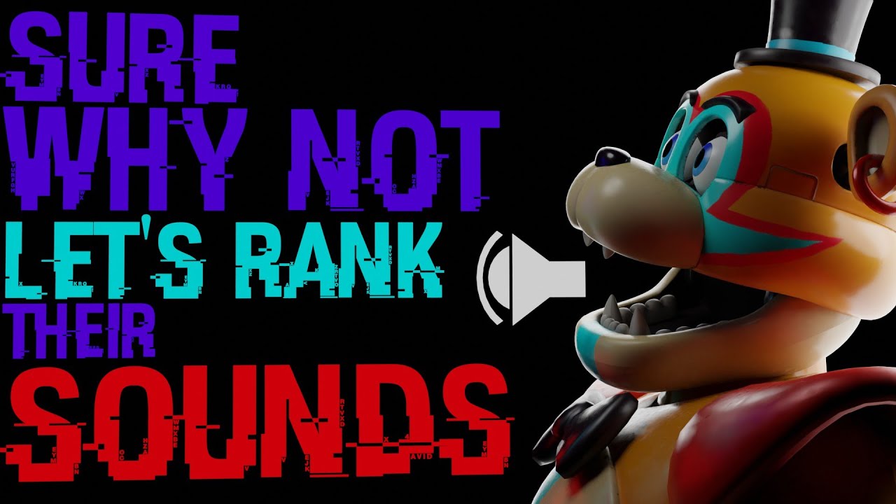 Ranking ALL the FNAF jumpscare SOUNDS. YouTube