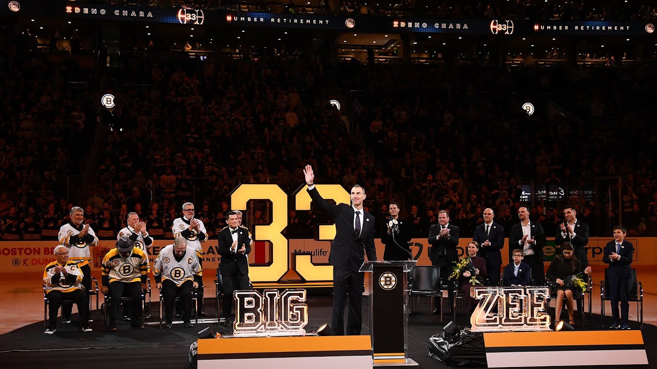 On Nova Sport: Chara's 33 retired by Bruins 🐻 🇸🇰 Na Nova Sporte: Vyradenie Chárovho čísla