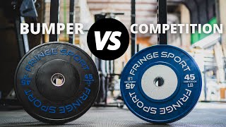 Bumper Vs Olympic Competition Plates | What's The Difference?