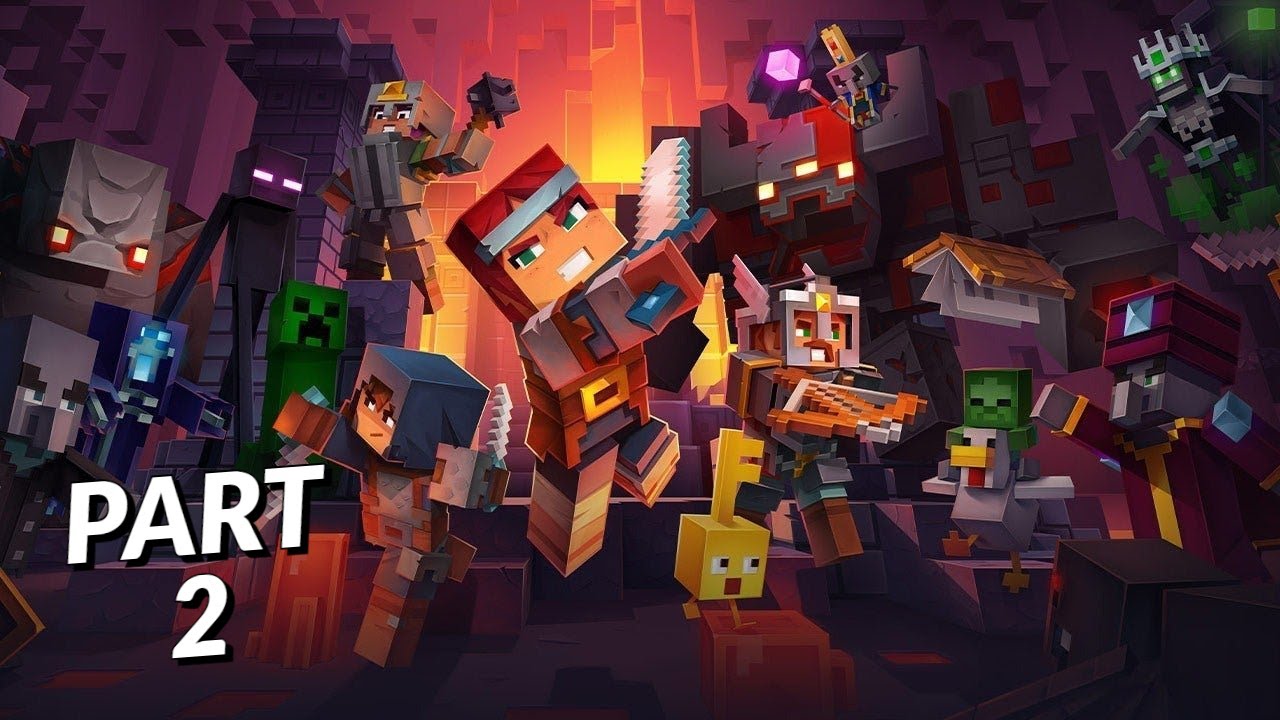 Minecraft Dungeons Gameplay Walkthrough Part 2 - YouTube