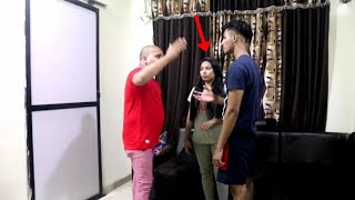 Tharki Friend & Cute Girl Flirting Prank Gone Wrong | Prank In India