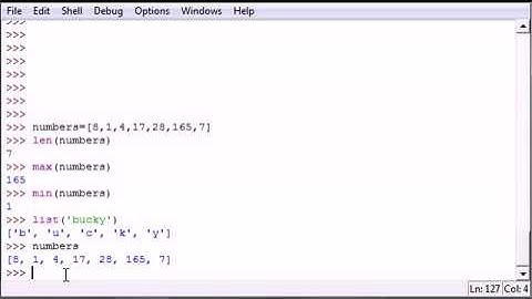 Python Programming Tutorial   12   More List Functions