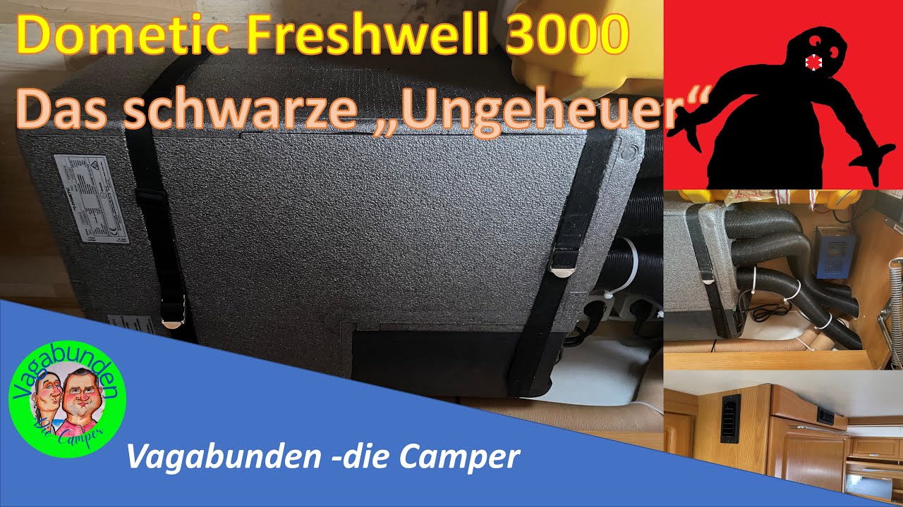 Staukastenklimaanlage Dometic Freshwell 3000 - das schwarze 