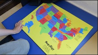 Imagimake Mapology United States & World Map Puzzle Play Fun!- Let Sterling Play