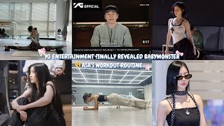 Download lagu BABYMONSTER ASA FINALLY REVEALED HER WORKOUT ROUTINE | BABYMONSTER NEW ALBUM | BAEMON HOUSE #ASA