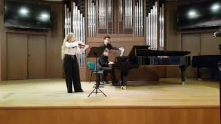 M.Ravel &quot;Blues&quot; from Sonata No.2 for violin and piano &quot;Artis Duo&quot;