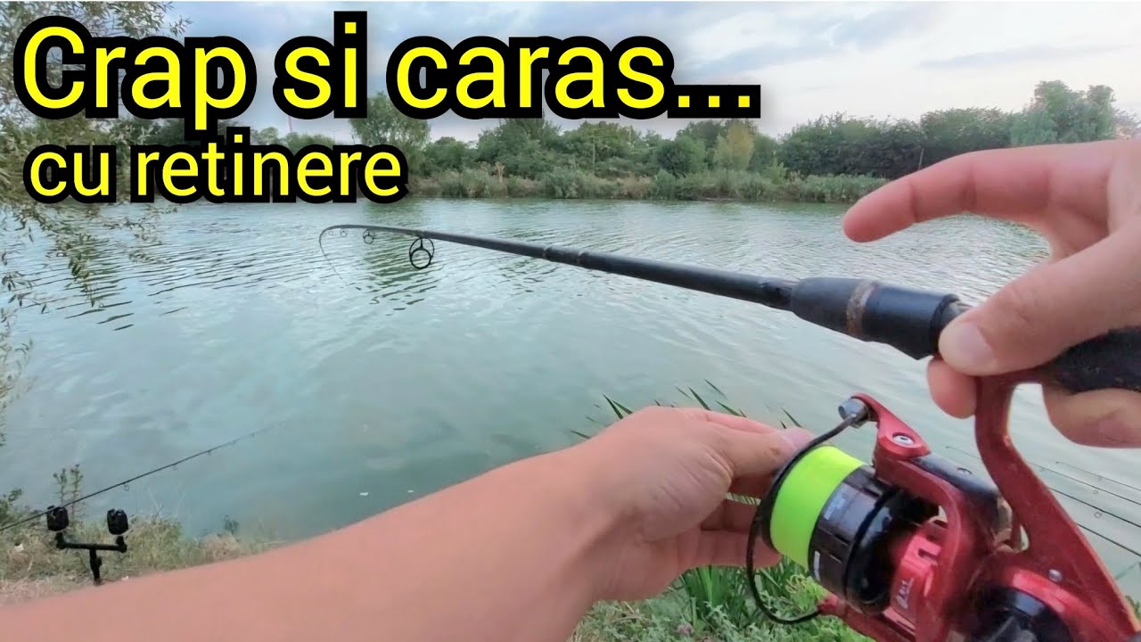 Pescuit la Crap si Caras cu montura method feeder pe Sindrilita2