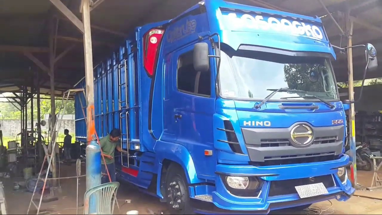  HINO  FULL VARIASI  PART 3 FINISHING YouTube