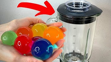 Experiment - BLENDER vs Orbeez Balls - 7 Ways