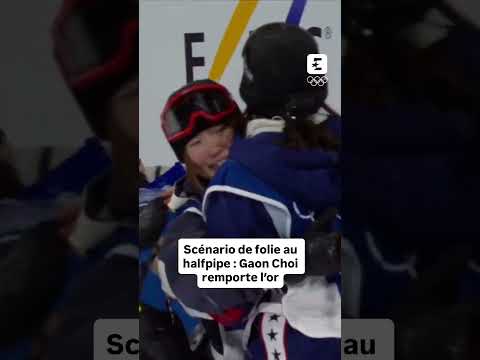🇰🇷🔥 Scénario de folie en halfpipe ! #olympics #jeuxolympiques #milanocortina2026