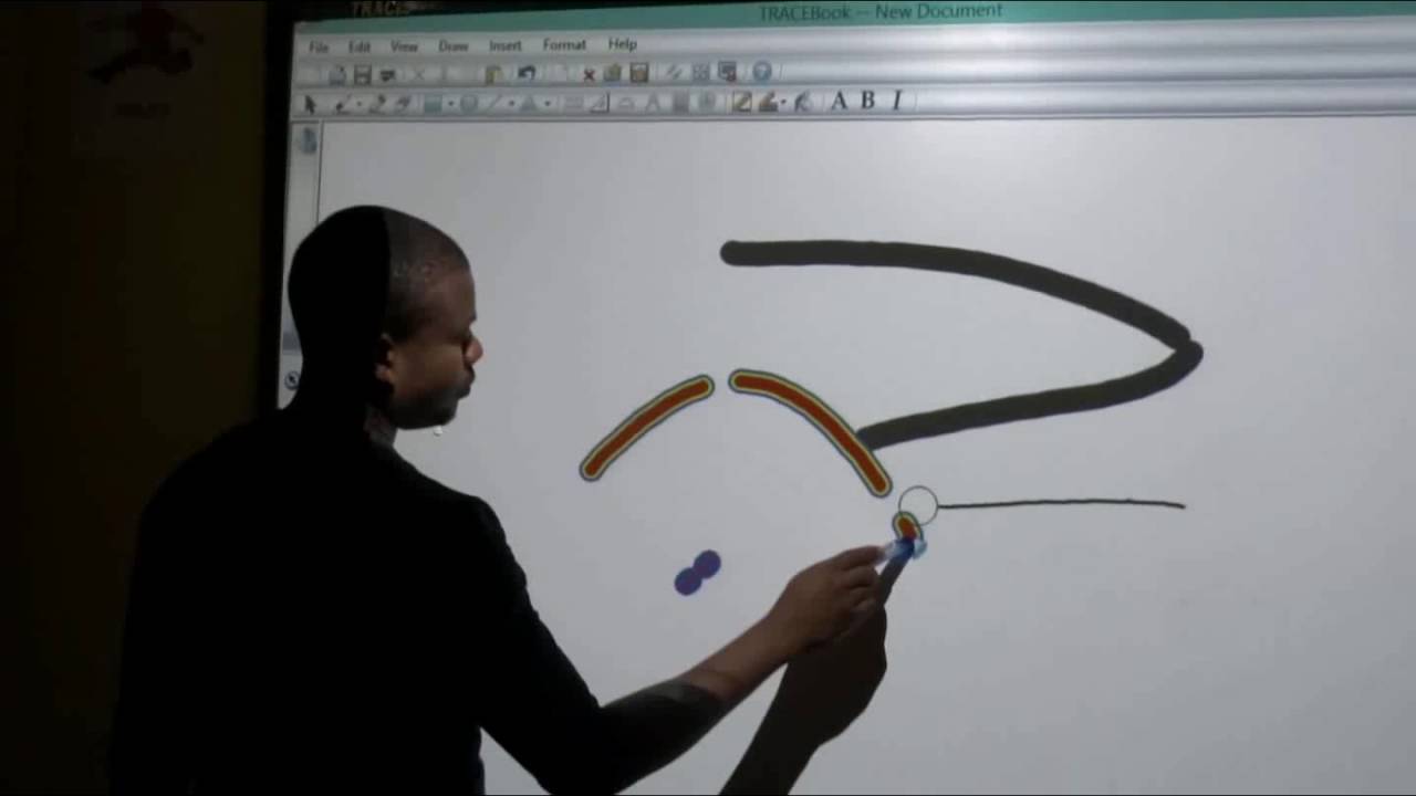 Writing with finger or Stylus Pen on Interactive Whiteboard YouTube