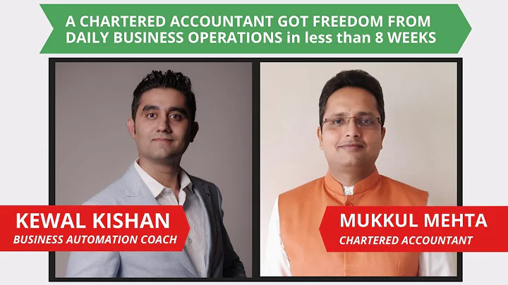 A Chartered Accountant got Freedom from Daily Business Operations in MBA Program in just 8 weeks