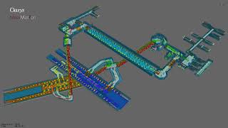 Oasys MassMotion: Underground station model
