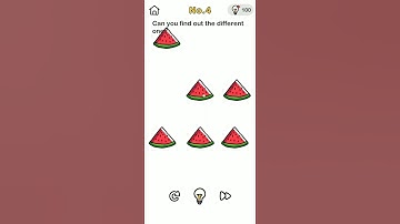 Brain out level 4 / Can you find out the different one