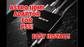ASTRO HDMI ADAPTOR (PS5) DIGITAL AUDIO SPLITTER! || HOW TO INSTALL! 😁