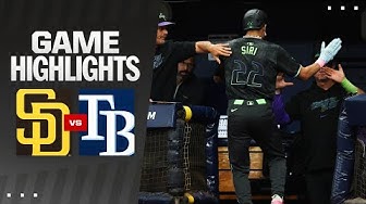 Padres vs. Rays Game Highlights (8/31/24) | MLB Highlights thumbnail