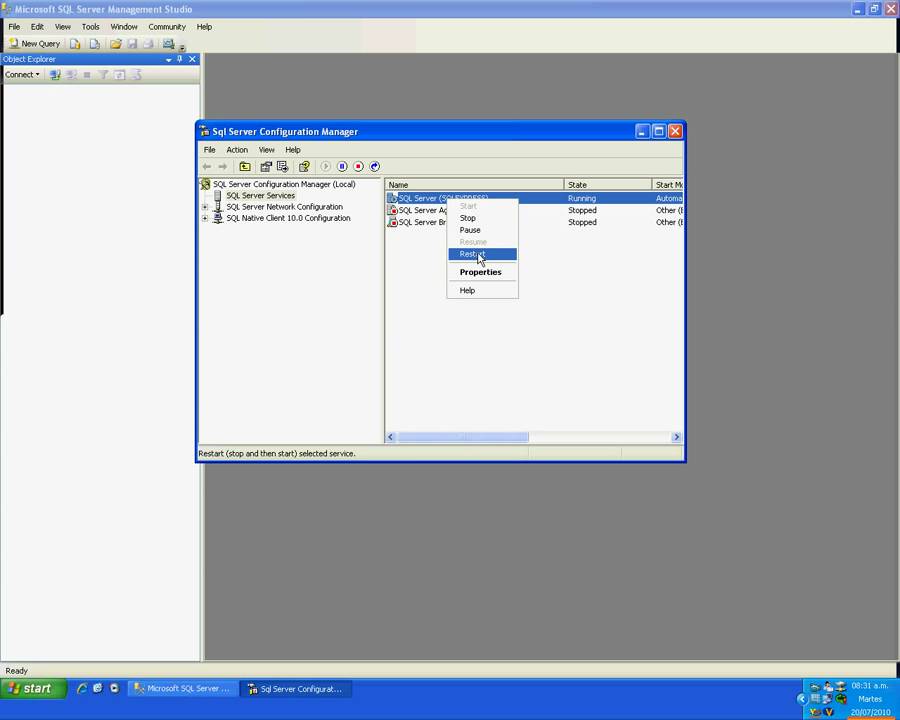 Crer Usuario SQLServer2008. - YouTube