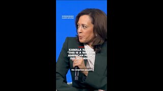 Kamala Harris: ‘This is a war the American people did not want’
