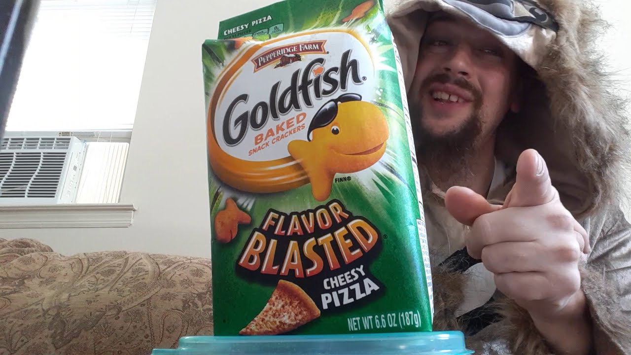 Goldfish Baked Flavor Blasted Xtra Cheddar - Produit Américain. 