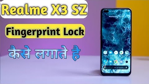 How To Set Fingerprint in realme X3 Super Zoom || Setup Multi pal Fingerprint in realme X3 SZ