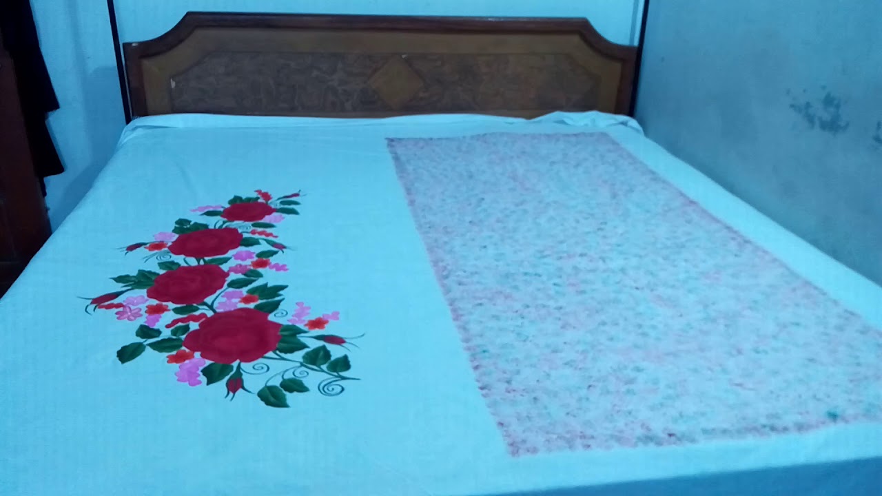 Fabric, painting, bed sheet design,3 YouTube