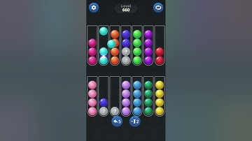 Ball Sort by Infinite Joy: Levels 659, 660