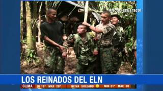 En tanga, brasier y botas de caucho, guerrilleros del ELN celebran reinado