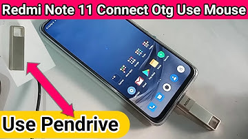 How to connect otg use Pendrive in Redmi note 11 // redmi note 11 otg setting
