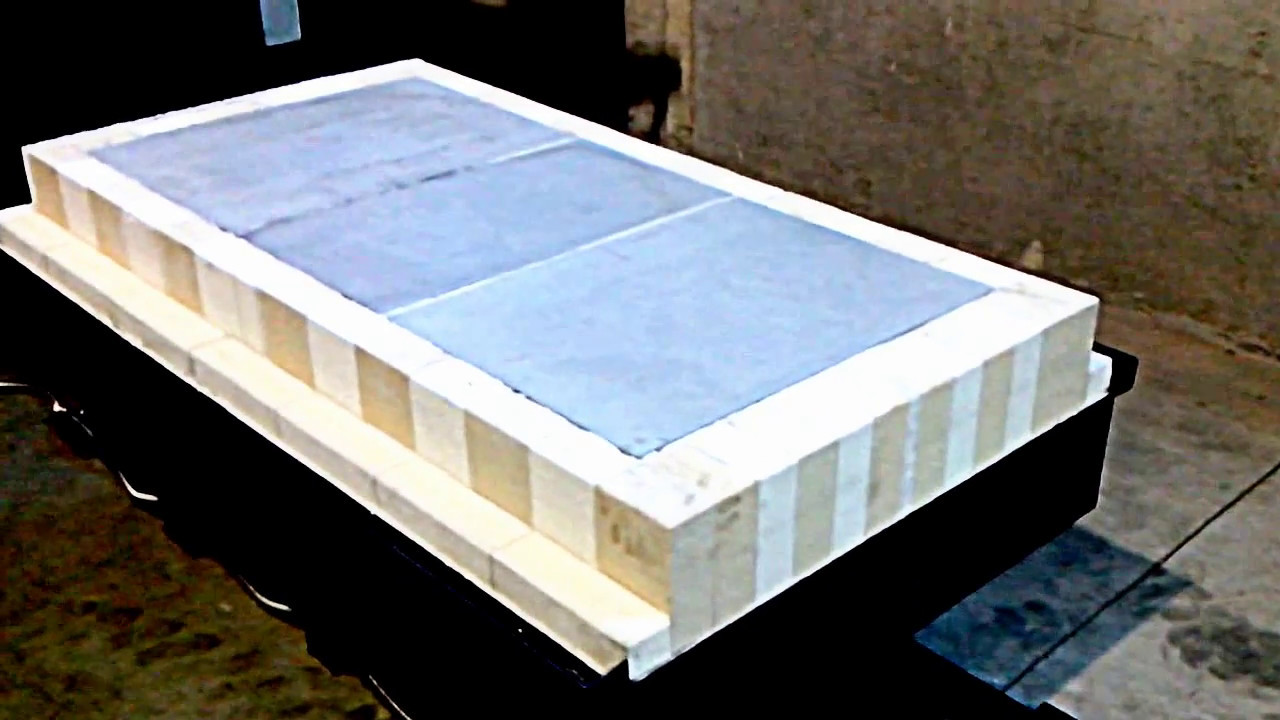 Камерная печь с выдвижным подом Uterna (Литва)