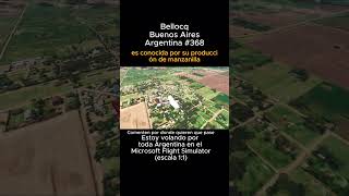 Bellocq, Buenos Aires desde el Microsoft Flight Simulator #bellocq #buenosaires #msfs #joaha45