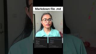 README.md Explained under 2 minutes | Markdown vs Text File #engineering #github #coding