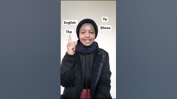 Thumbnail of Short Xhosa Lesson #xhosa #xhosalessons #languagelearning #learnxhosa