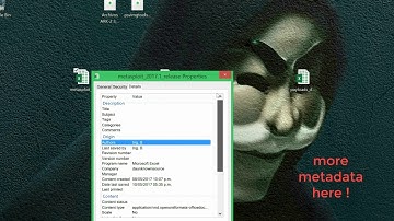 how to remove hidden metadata on Microsoft Office files !